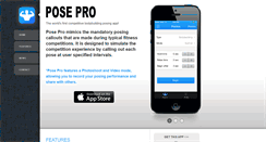 Desktop Screenshot of poseproapp.com